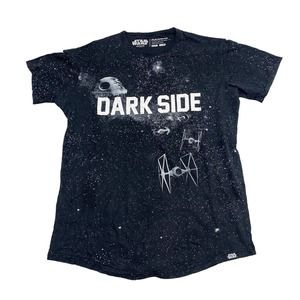 Star Wars Dark Side Graphic Tee Thrifted Vintage Style Size M